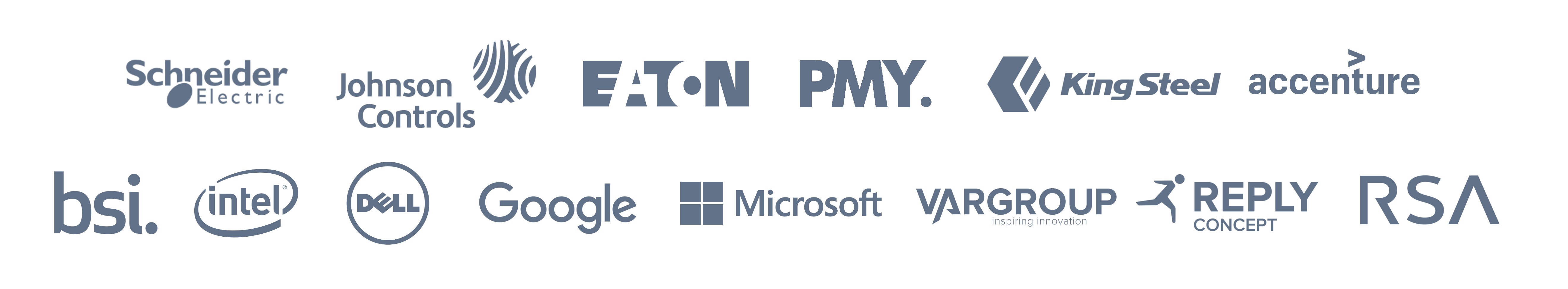 IOTech Systems Partner Logos