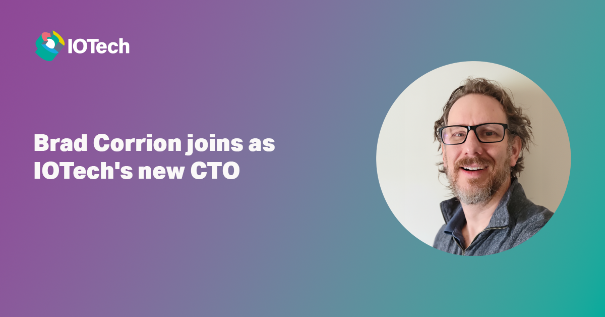 Brad Corrion joins IOTech as CTO