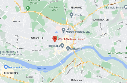 IOtech Systems location Newcastle